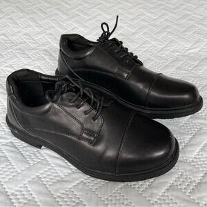 Classic Black Men's Dress Shoes Memory Foam Formalwear Wedding Graduation Sz 10